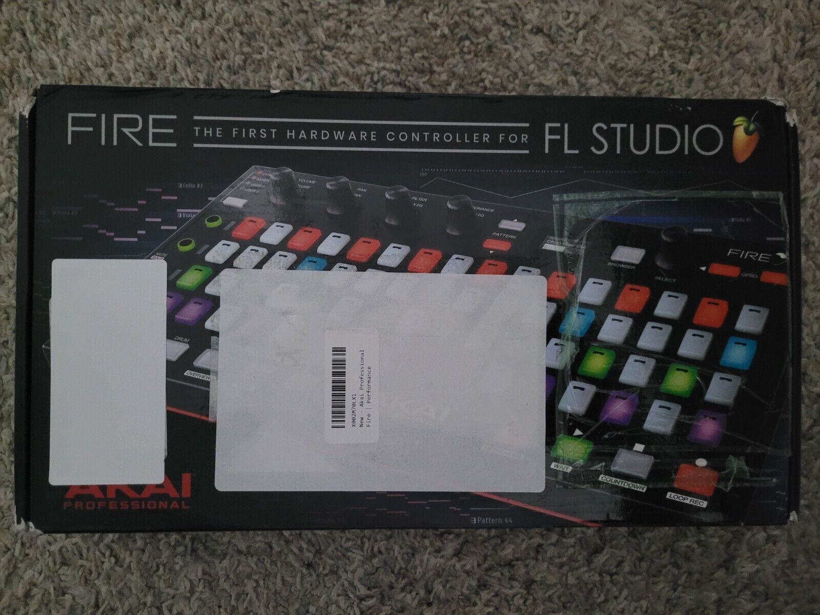 Akai Fire FL Studio Controller + FL Studio Software - Open Box, Never Used - Fresh Stock Dated February 2026