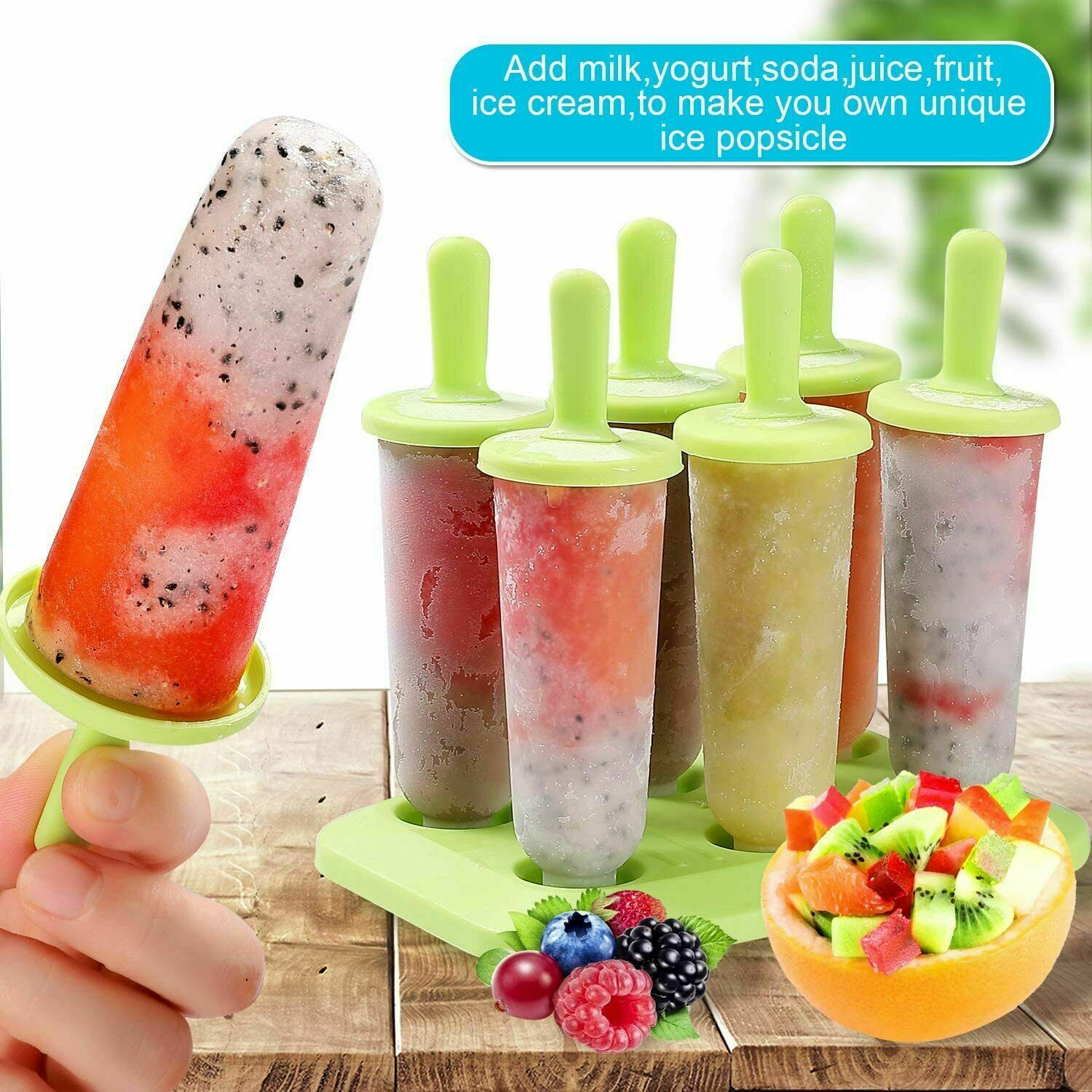 Popsicle Molds Set - Fresh Stock Dated December 2025
