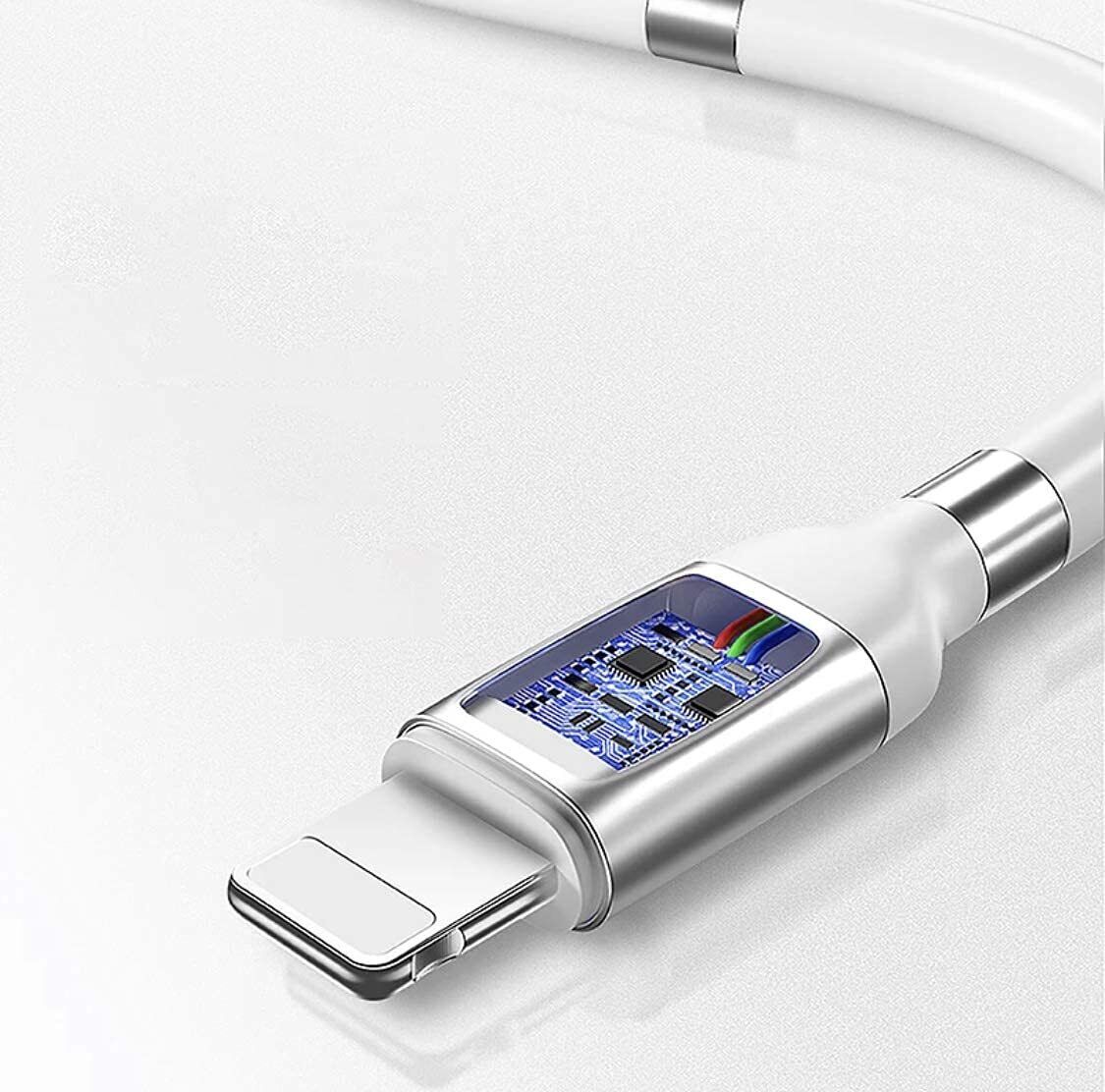 Magnetic Charging Cable USB-Lighting Technology Very Organized 3 ft 3A Fast Char - Fresh Stock Dated February 2026