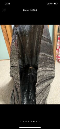 Vintage Metallic Snakeskin Skirt - Fresh Stock Dated February 2026