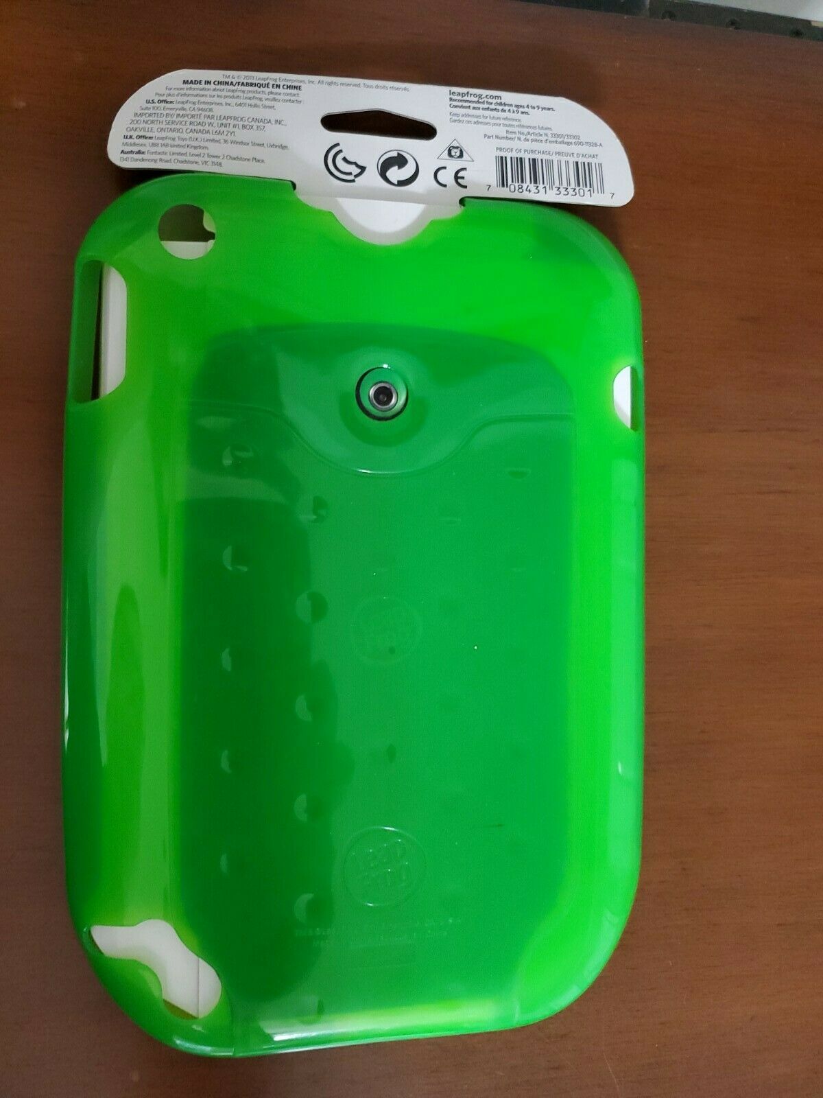 Brand New LEAP FROG LEAPPAD ULTRA GEL SKIN ACCESSORY *GREEN* - Fresh Stock Dated December 2025