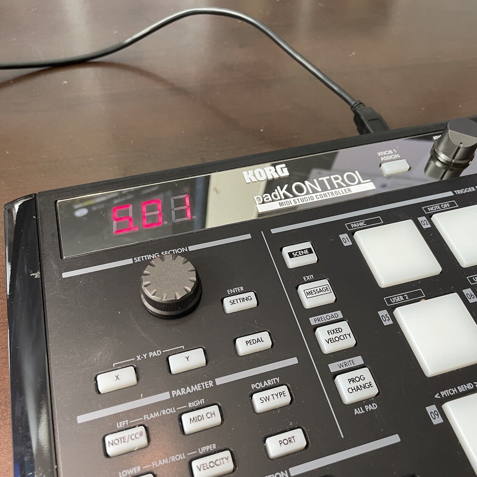 Korg KPC-1 padKONTROL MIDI Studio Controller - WORKS - Fresh Stock Dated February 2026