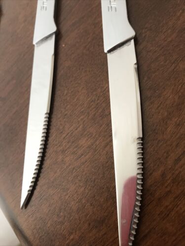 Snap-On 6 Pc Steak Knife Set w/ Wood Storage Block - Fresh Stock Dated December 2025