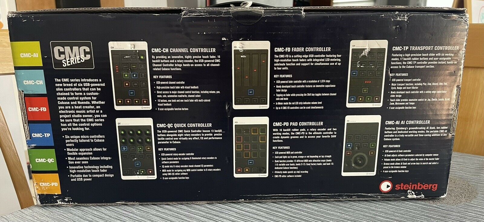 Steinberg CMC Six Pack USB Controller with Box - Fresh Stock Dated February 2026