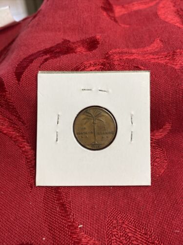 1942 Dominican Republic 1 Centavo coin - Fresh Stock Dated February 2026