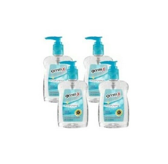 Germ-X Instant Original Hand Sanitizer 8 oz Bottle EXP ( 06/22 ) 12 -Pack-Pump - Fresh Stock Dated February 2026