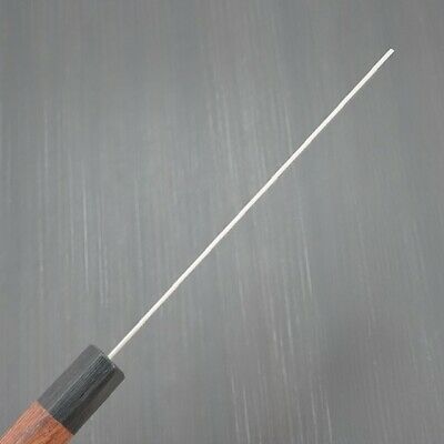 Japanese Yoshimi Kato Super Gold 2 SG2 Black Damascus Nakiri Kitchen Knife Japan - Fresh Stock Dated December 2025