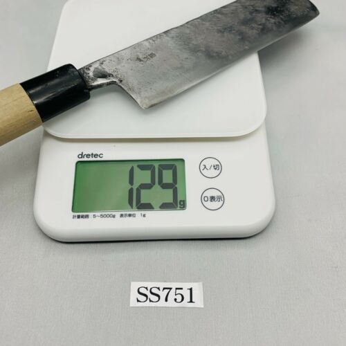 <Used> Japanese Chef's Kitchen Knife 重政 Nakiri  150/300 From Japan SS751 - Fresh Stock Dated December 2025