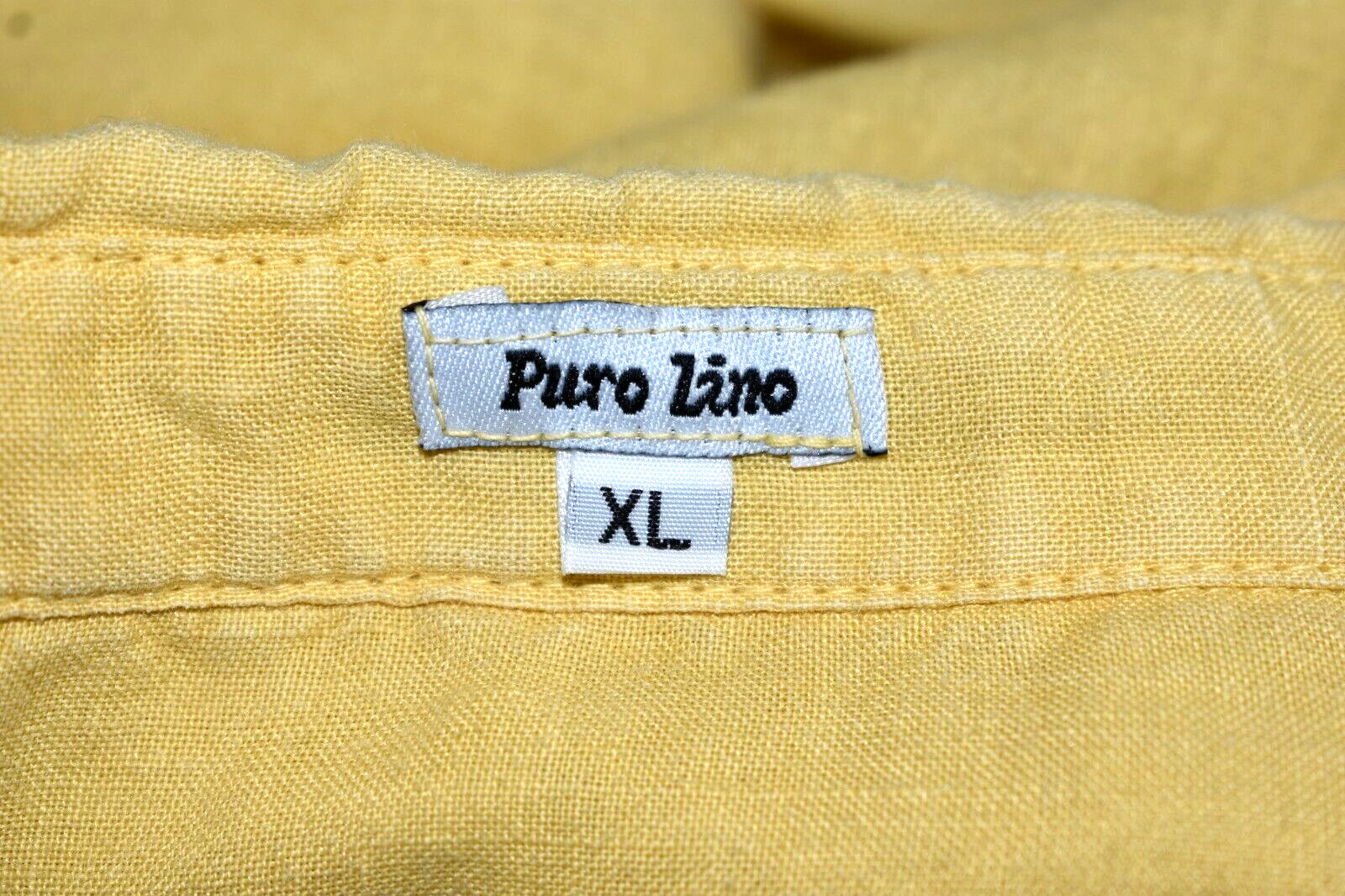Vintage Puro Lino 100% Linen Flax Blouse Shirt Maxi Skirt Set Shell Buttons - Fresh Stock Dated March 2026