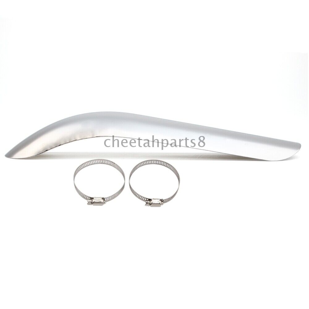 Exhaust Muffler Pipe Heat Shield Cover Heel Guard Custom For Motorcycle Chopper - Fresh Stock Dated February 2026