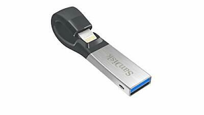 SanDisk iXpand Flash Drive 128GB for iPhone and iPad Black/Silver SDIX30C-128... - Fresh Stock Dated February 2026