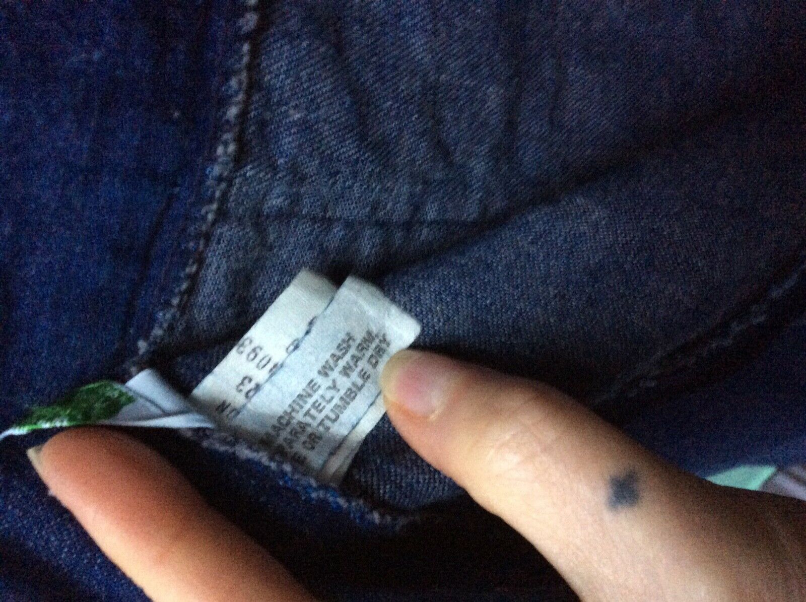 1975 Vintage Original Denim Skirt A-line Cute Pockets Belt Loops REALLY CUTE - Fresh Stock Dated February 2026