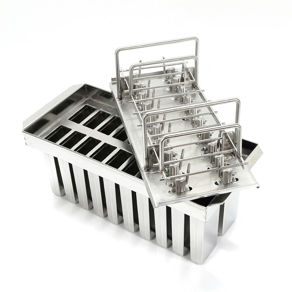 US Stainless Steel Molds Ice Pop Lolly Popsicle Ice Cream Stick Holder Mold0.8mm - Fresh Stock Dated February 2026