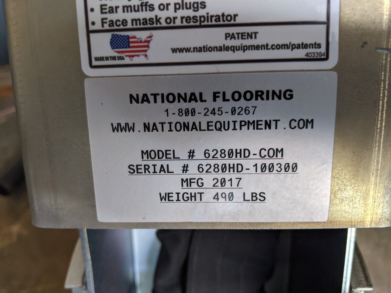 Self-propelled Flooring Scraper brand = National Flooring - Fresh Stock Dated February 2026