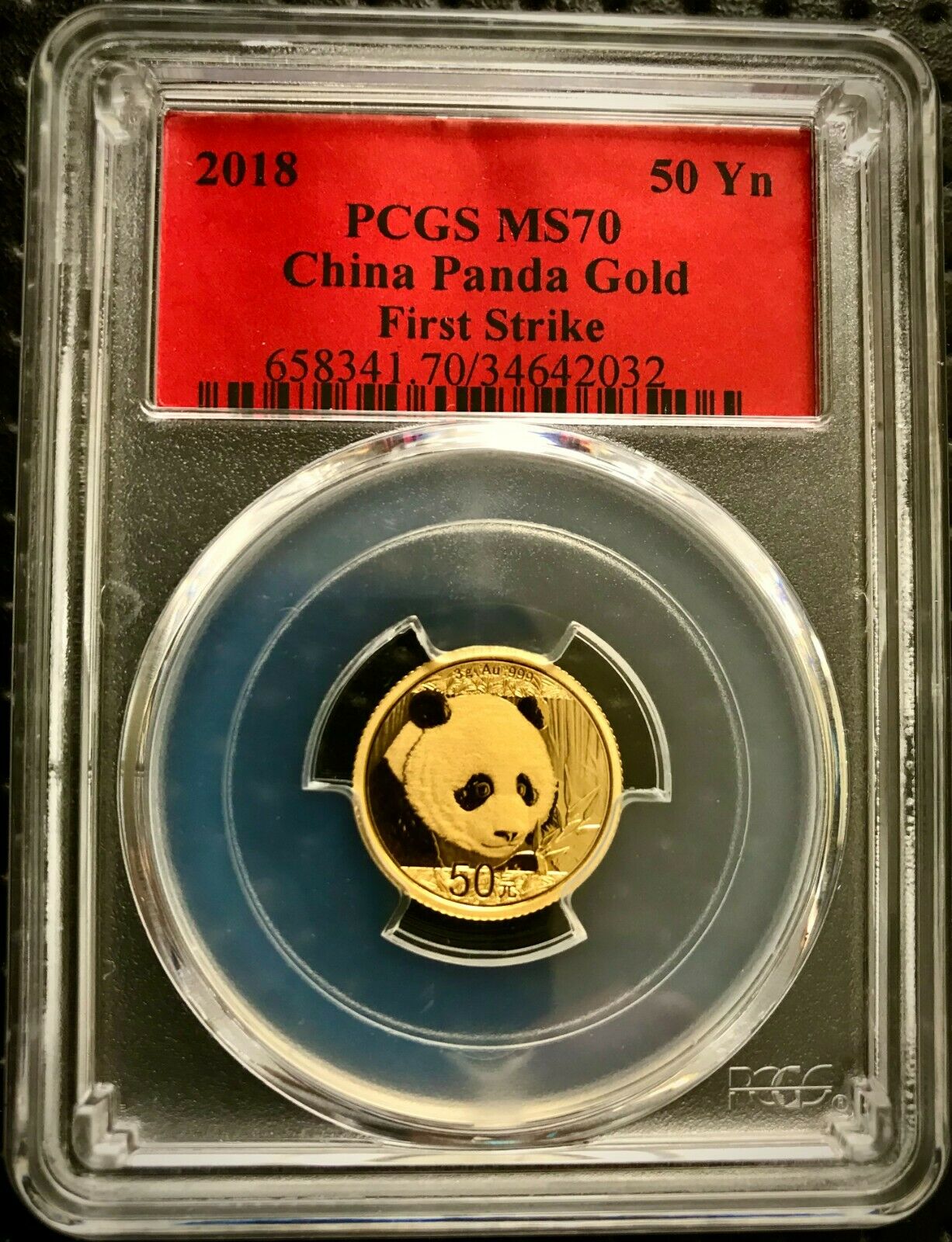 2018 CHINA 999 GOLD PANDA  6 COINS complete SET PCGS MS 70 FIRST STRIKE - Fresh Stock Dated February 2026