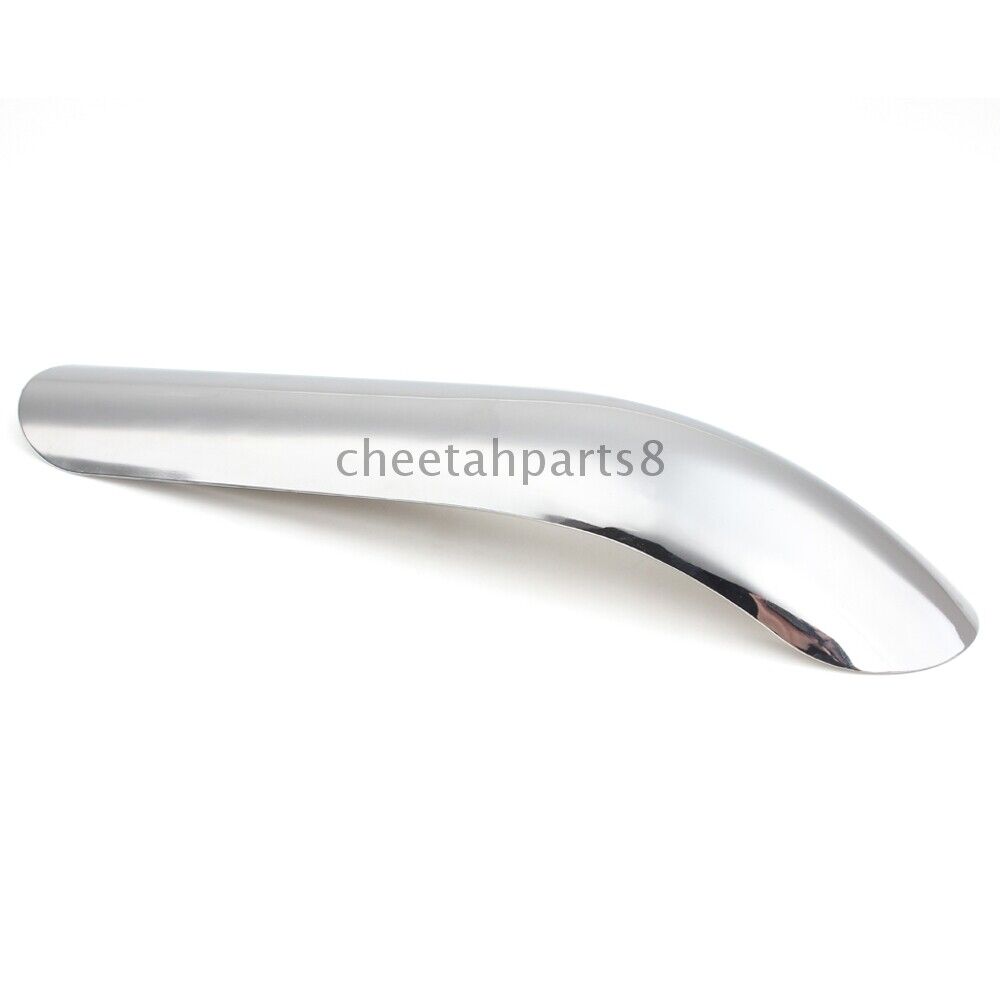 Exhaust Muffler Pipe Heat Shield Cover Heel Guard Custom For Motorcycle Chopper - Fresh Stock Dated February 2026
