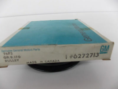 NOS GM 6272713 SINGLE IDLER PULLEY 1981 1982 CHEVROLET CORVETTE MARINE BOAT T-3 - Fresh Stock Dated February 2026