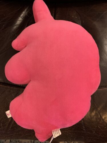 JUSTICE Reversible Sequin Unicorn Flip PILLOW, Pink Teal White NWT - Fresh Stock Dated December 2025