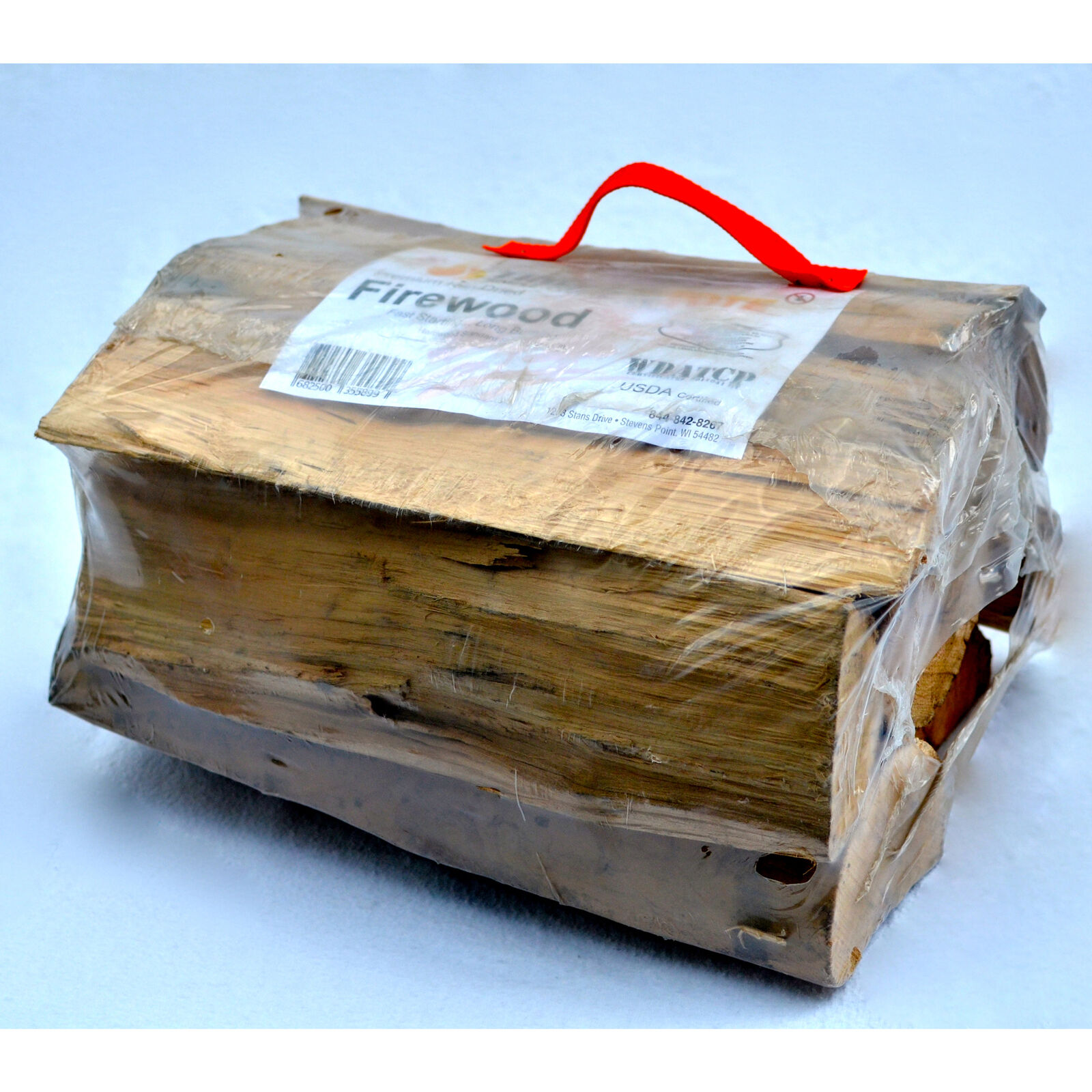 TimberTote Natural Hardwood Mix Fire Log Bundle for Fireplace & Firepit (Used) - Fresh Stock Dated December 2025