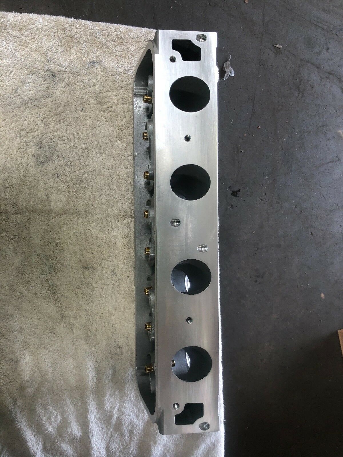 Ford 429 460 514 532  275cc 95cc Pair (2) Bare Aluminum Cylinder Head - Fresh Stock Dated February 2026