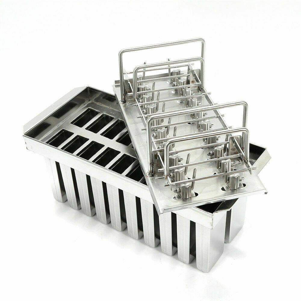 20pcs Ice Cream Stick Molds Stainless Steel Ice Pop Lolly Popsicle Holders US - Fresh Stock Dated February 2026