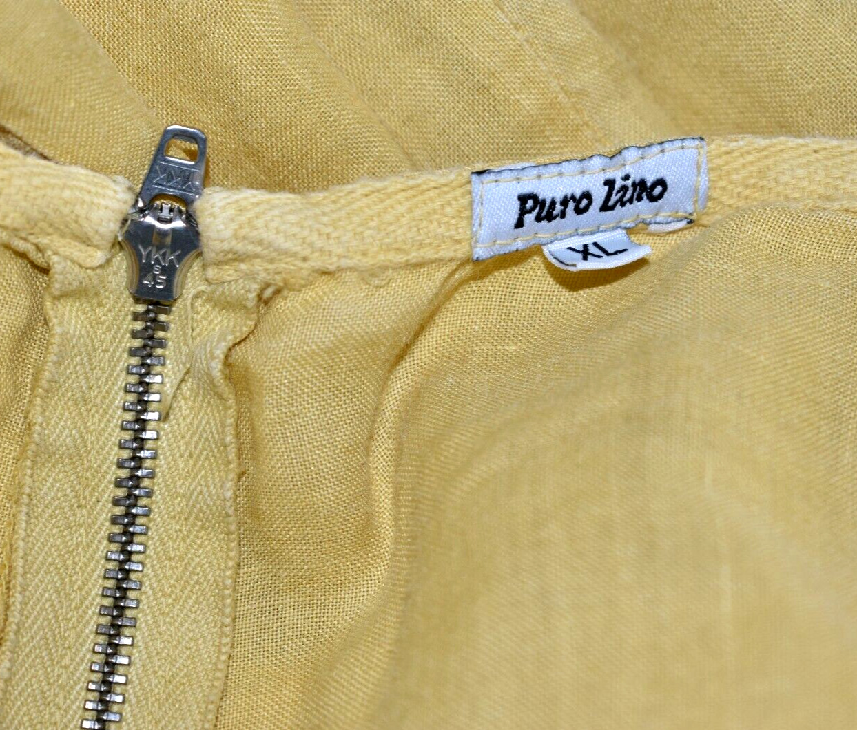 Vintage Puro Lino 100% Linen Flax Blouse Shirt Maxi Skirt Set Shell Buttons - Fresh Stock Dated March 2026