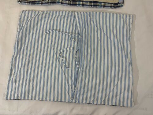 Set of 2 Pottery Barn Kids North Shore Surf Boards Quilted Standard Pillow Shams - Fresh Stock Dated December 2025