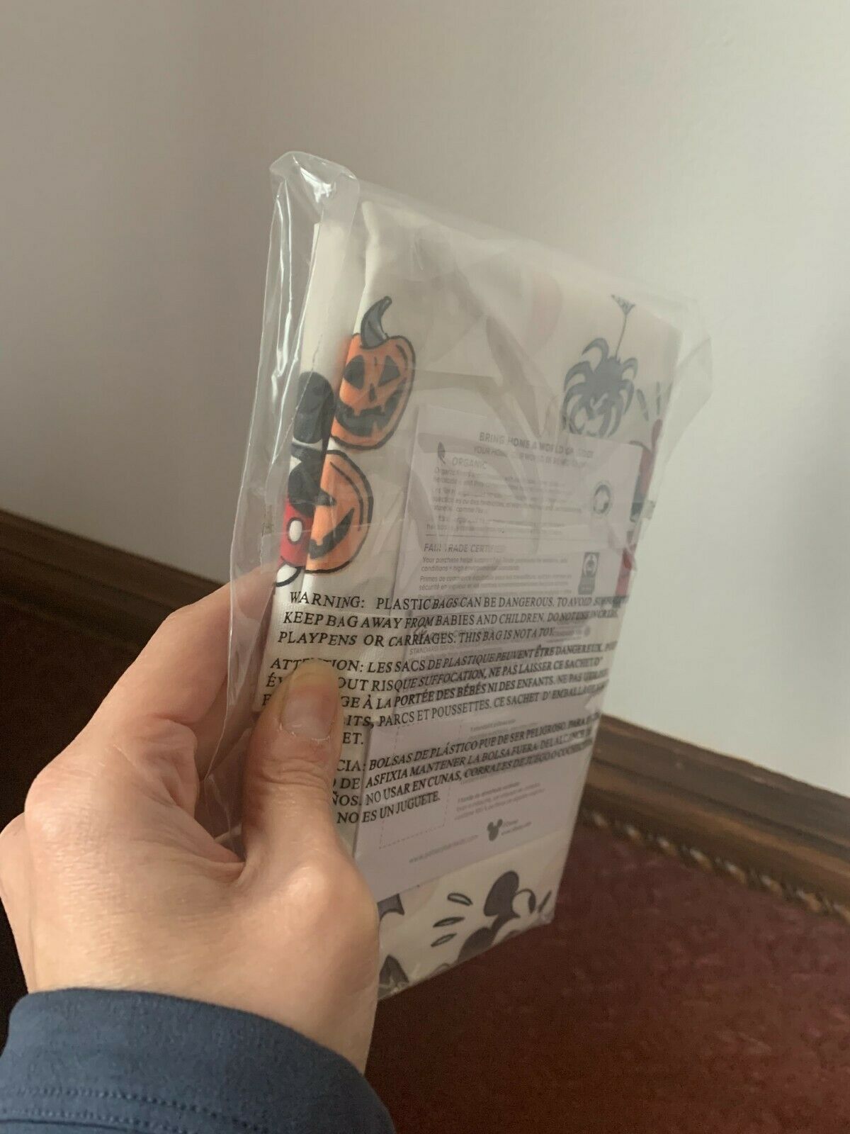 Pottery Barn Mickey Mouse PILLOW case cover holiday Halloween Minnie disney gift - Fresh Stock Dated December 2025