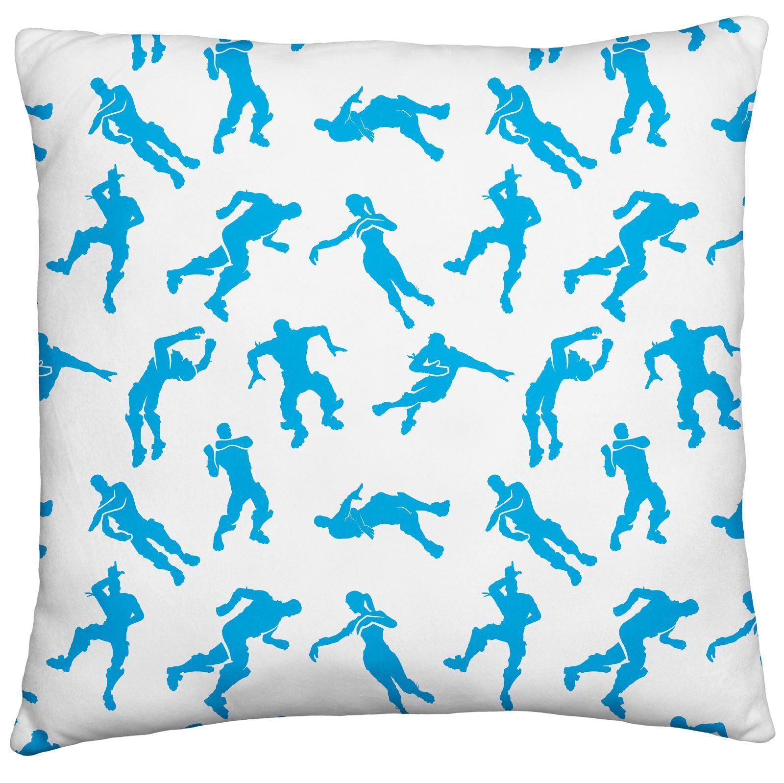 FORTNITE BATTLE ROYALE EMOTES SILHOUETTES CUSHION OFFICIAL 2 IN 1 - Fresh Stock Dated December 2025