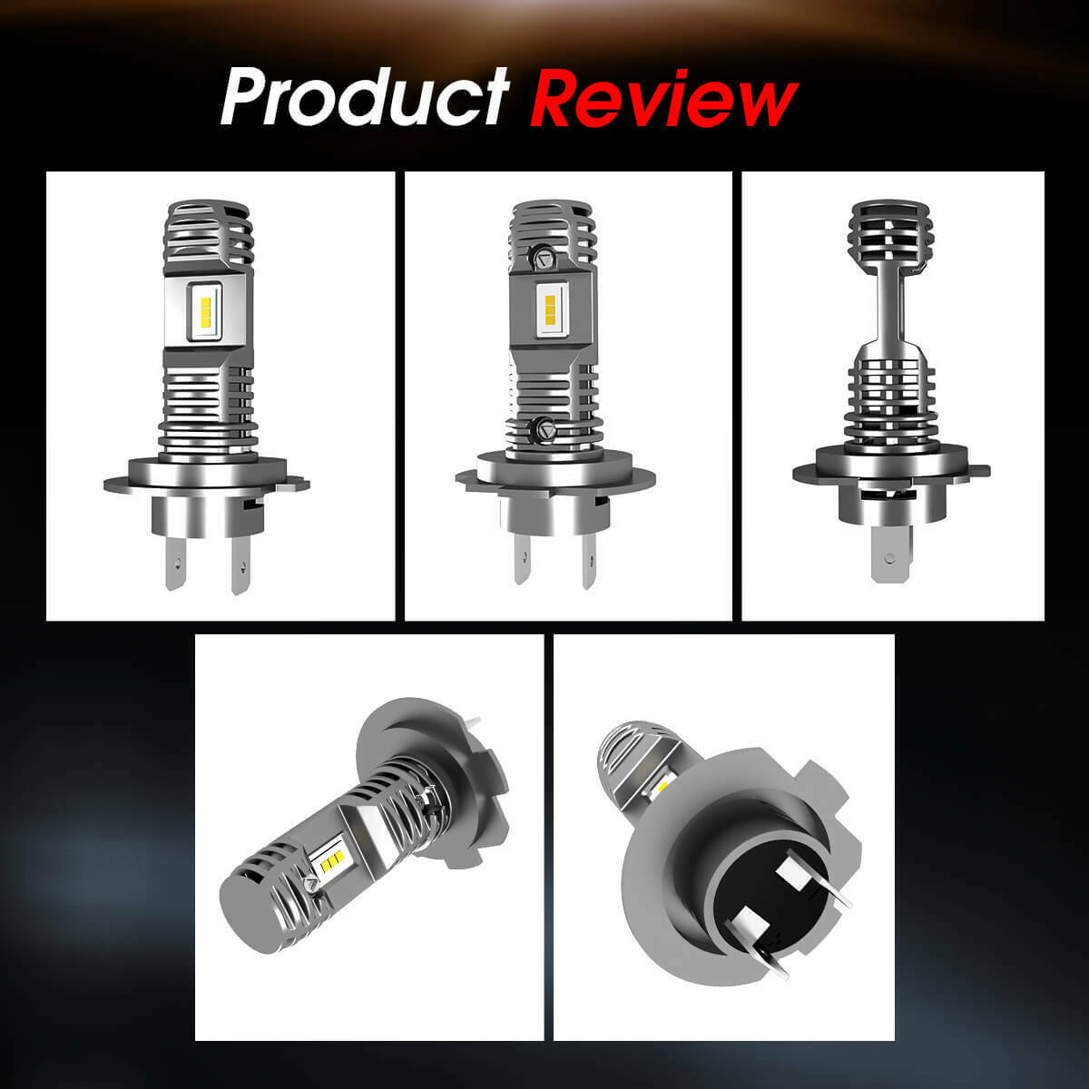 Lasfit H7 LED Headlight Bulbs for Suzuki GSX1300R Hayabusa Low Beam Super Bright - Fresh Stock Dated February 2026