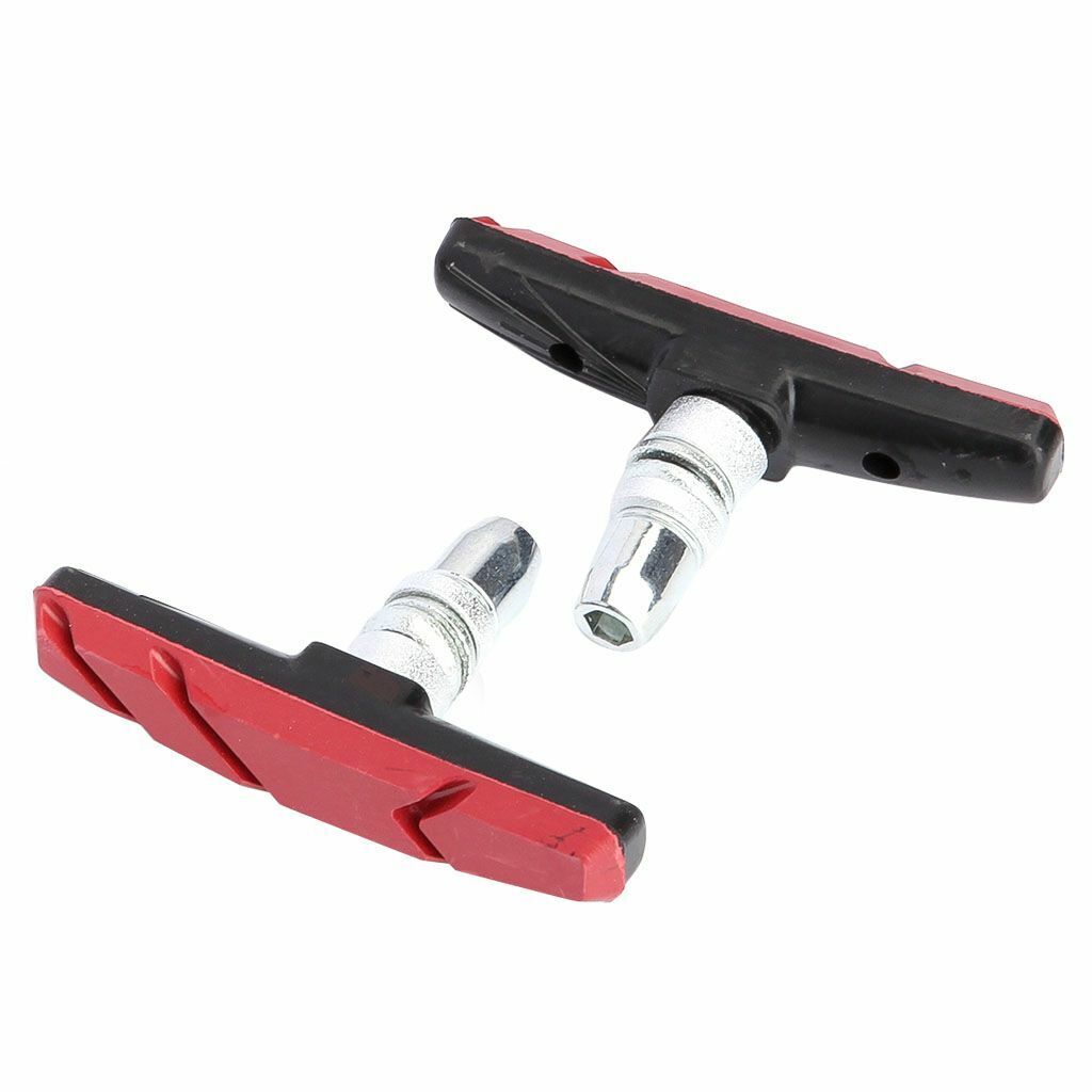 1/2/3 Pairs Mountain Bike BMX V Brake Blocks Bicycle Break Pad Shoes 3 Color USA - Fresh Stock Dated February 2026