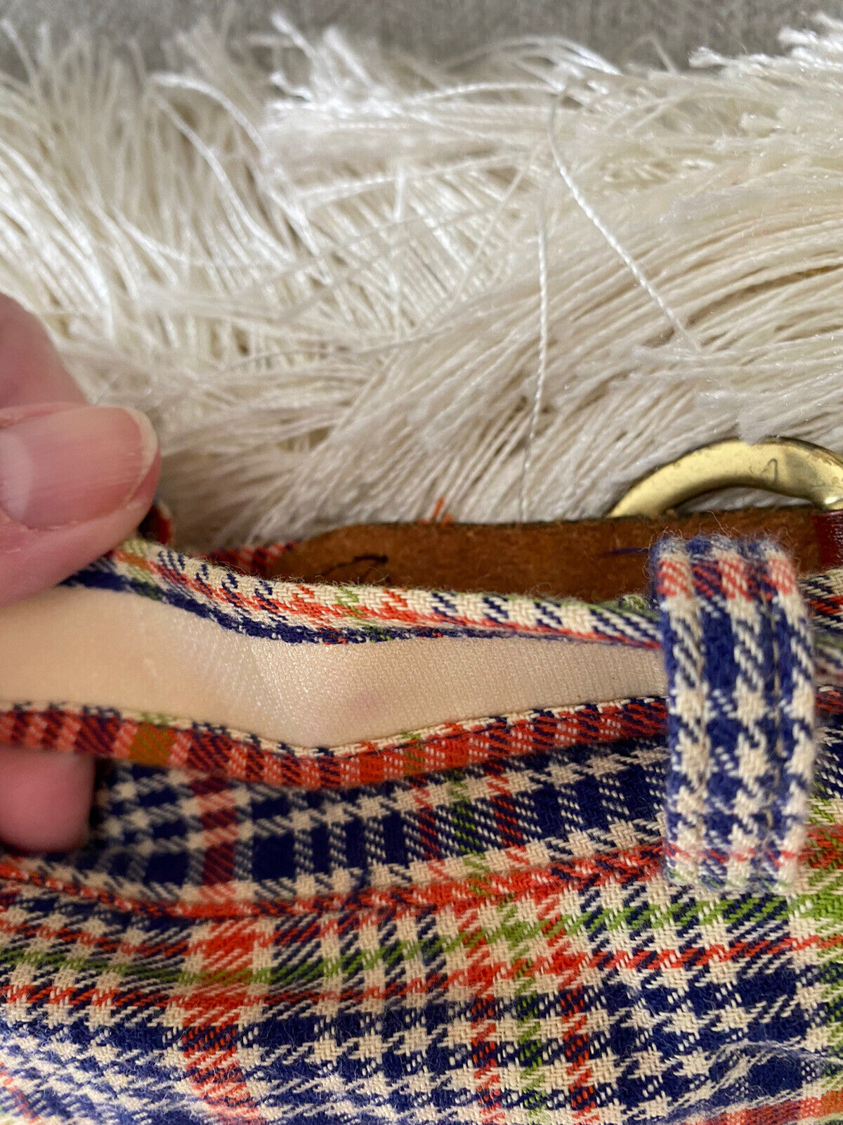 Vtg Plaid Fall Skirt Women's Cottagecore Preppy 1960s/70’s 24” Waist - Fresh Stock Dated March 2026