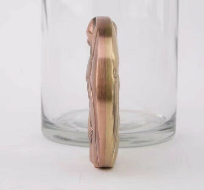 2010 China 80mm Bi-Metallic (Brass and Copper) Medal - Thought of Love - Fresh Stock Dated February 2026