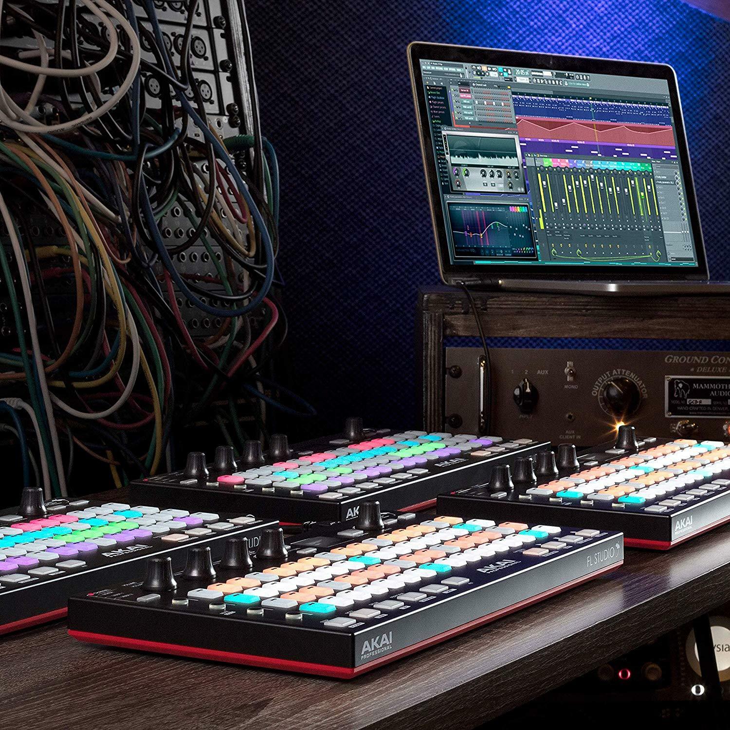 Akai Professional Fire FL Studio Controller + Gator Bag + 4 Port USB Hub & More - Fresh Stock Dated February 2026