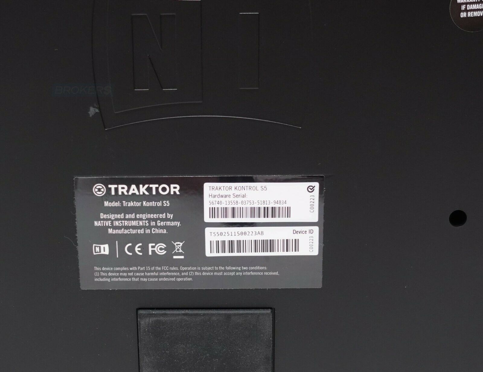 Native Instruments Traktor Kontrol S5 4-Channel DJ System - Fresh Stock Dated February 2026