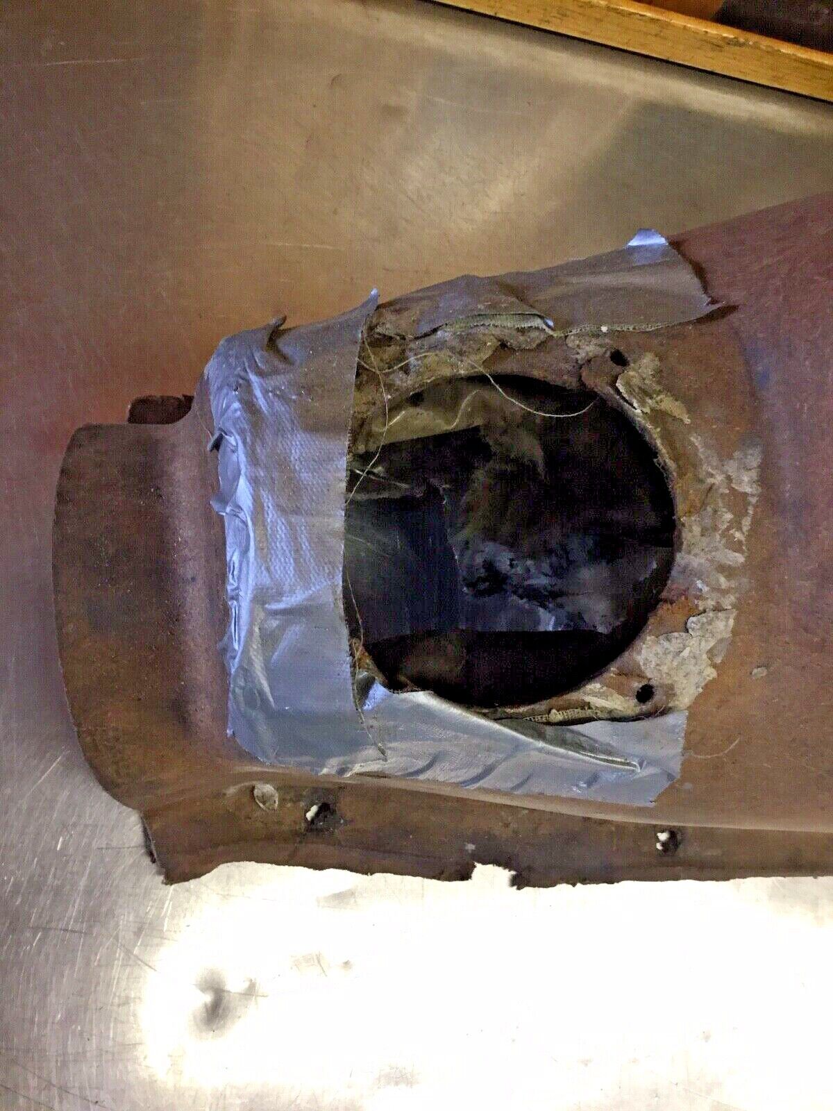 Triumph Spitfire • Original Overdrive Transmission Tunnel Cover. For Parts.T3856 - Fresh Stock Dated February 2026