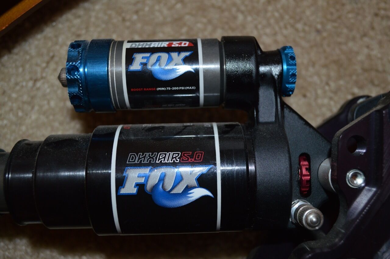 NEW Titus Supermoto frame with Fox DHX Air 5.0 rear shock - Fresh Stock Dated February 2026