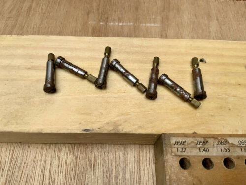 Vintage Set of Jewel Chucks - Collets, Thumb Screw Adjustable Watchmakers Tool! - Fresh Stock Dated December 2025