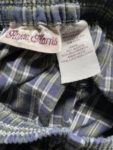 vintage Austin Harris cotton plaid tiered maxi skirt Size Large - Fresh Stock Dated February 2026