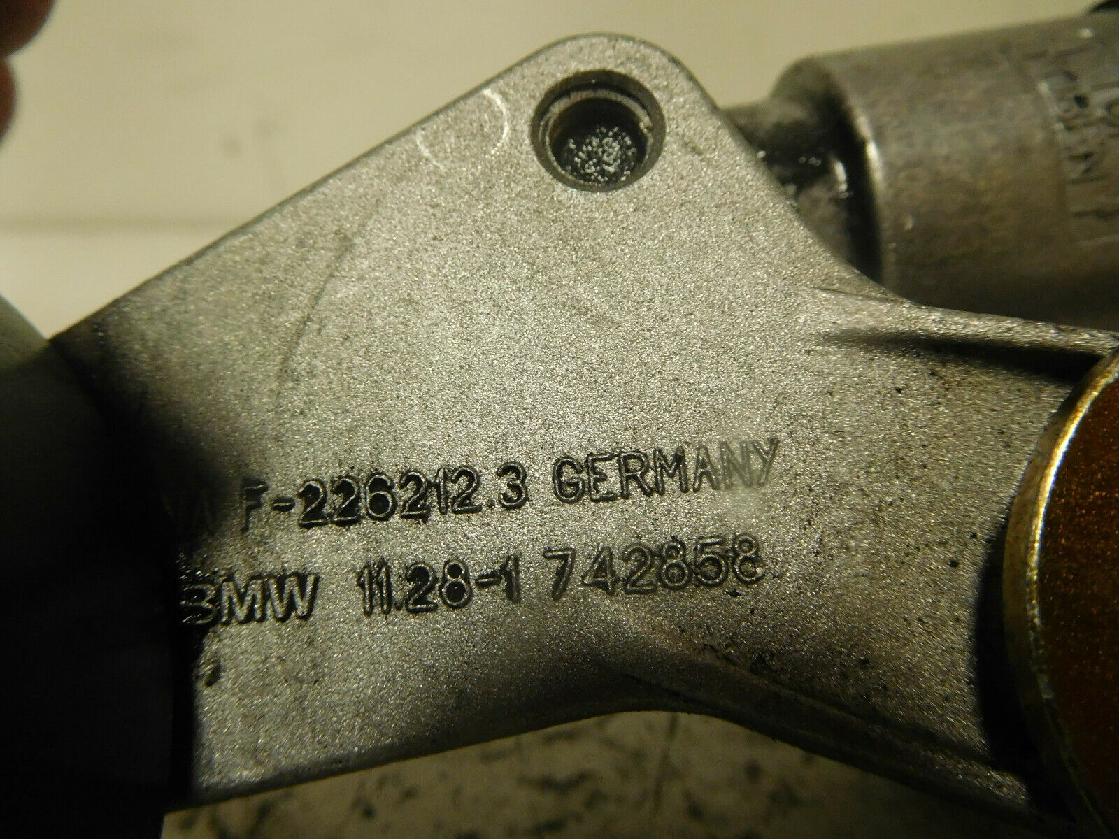 1998 BMW 740IL Water Pump Adjusting Tensioner Pulley  11.28-1742858 - Fresh Stock Dated February 2026