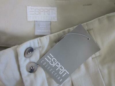 VTG 80's NOS ESPIRIT COLLECTION Khaki Knee Length High Waist Skirt Sz 5 6 - Fresh Stock Dated February 2026