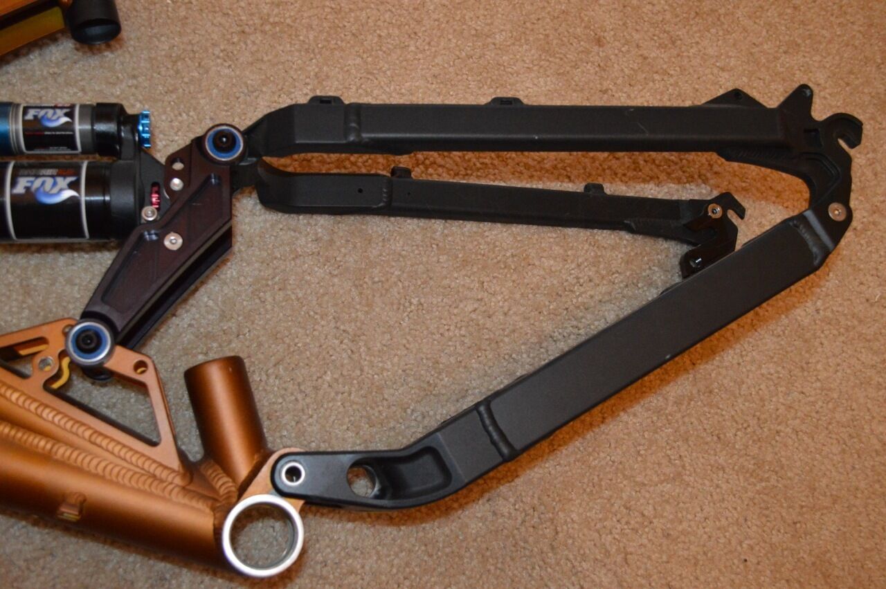 NEW Titus Supermoto frame with Fox DHX Air 5.0 rear shock - Fresh Stock Dated February 2026