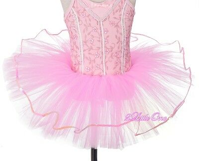 Embroideries Sequins Ballet Tutu Dancewear Fairy Costume Leotard Size 3-8 BA063 - Fresh Stock Dated December 2025