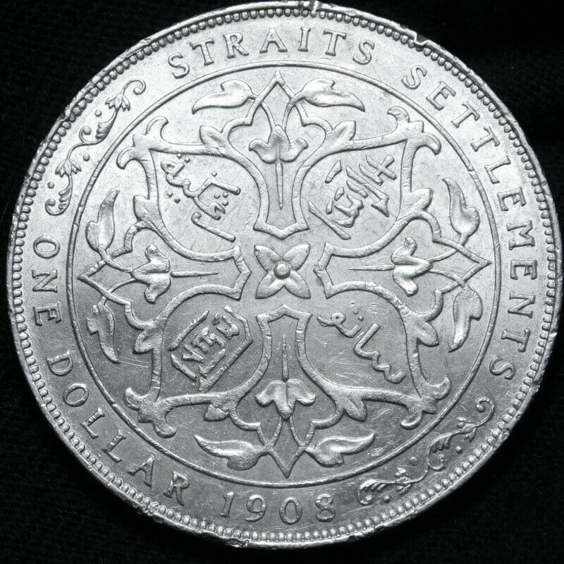 Sraits Settlement : 1908 One Dollar   57-914 - Fresh Stock Dated February 2026