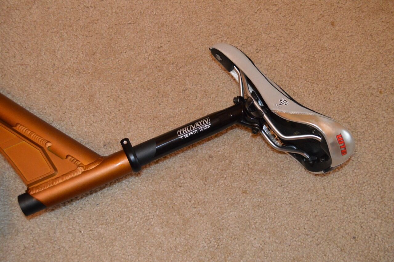 NEW Titus Supermoto frame with Fox DHX Air 5.0 rear shock - Fresh Stock Dated February 2026