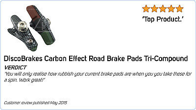 4 Pairs (8 Pads) Shimano Dura-Ace Yellow Road Brake Pads,Compatible Inserts 105 - Fresh Stock Dated February 2026