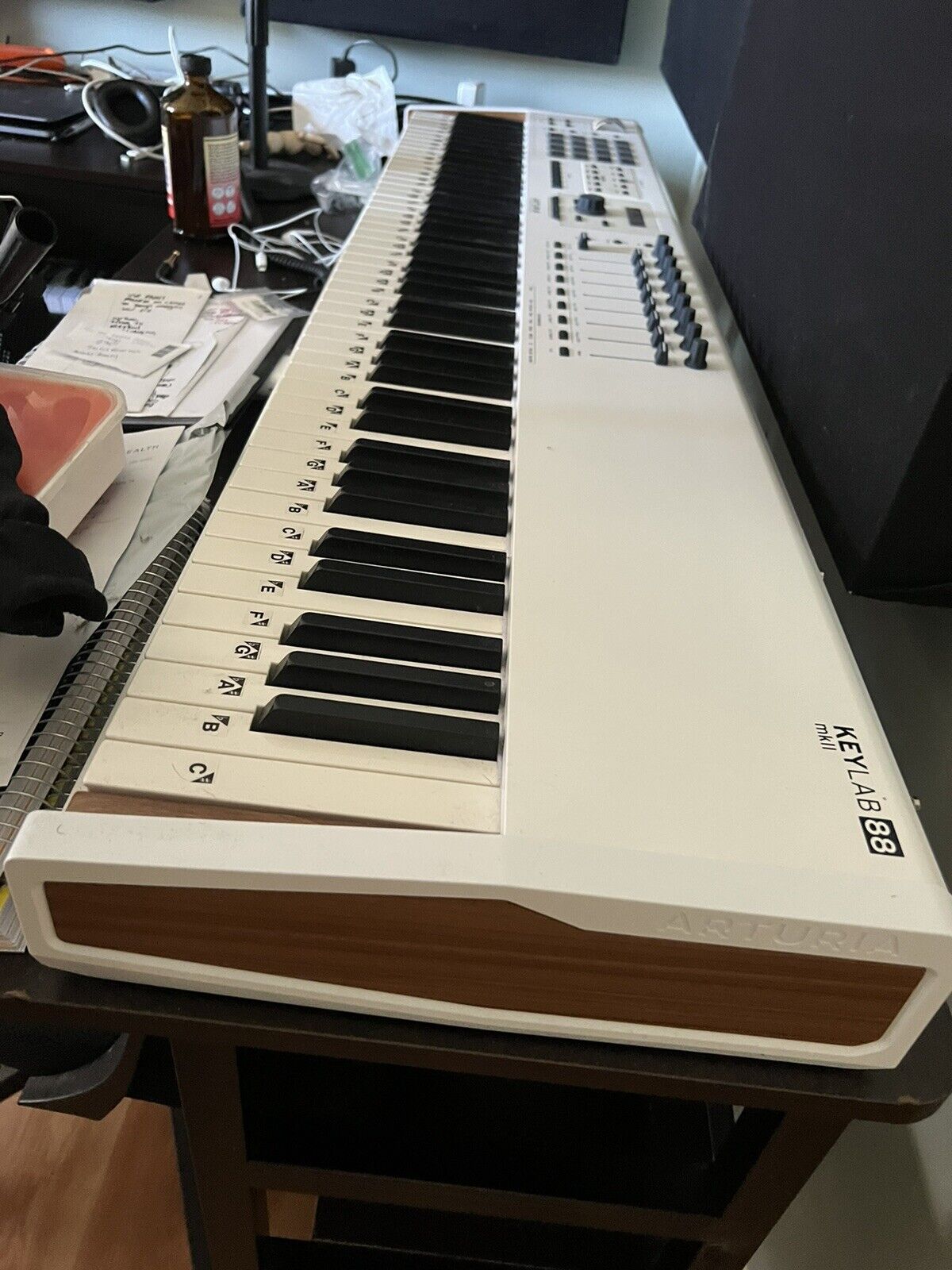 Arturia Keylab 88 MkII 230641 Keyboard Controller - White (Local Pickup Only) - Fresh Stock Dated February 2026