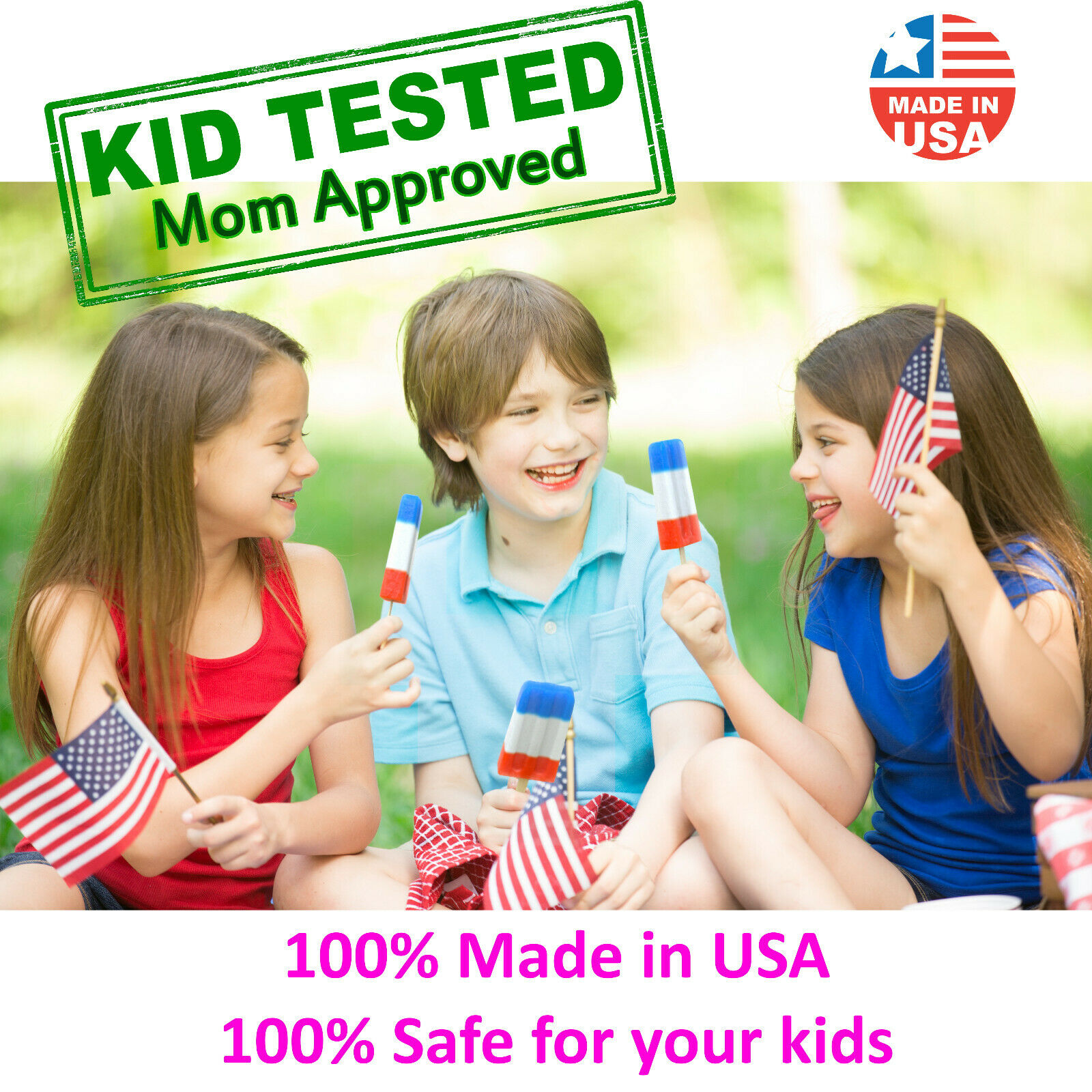 Frozen Popsicle Molds Maker Kit, BPA Free! Paletas Fruit Bar Ice Pop Lolly USA - Fresh Stock Dated December 2025