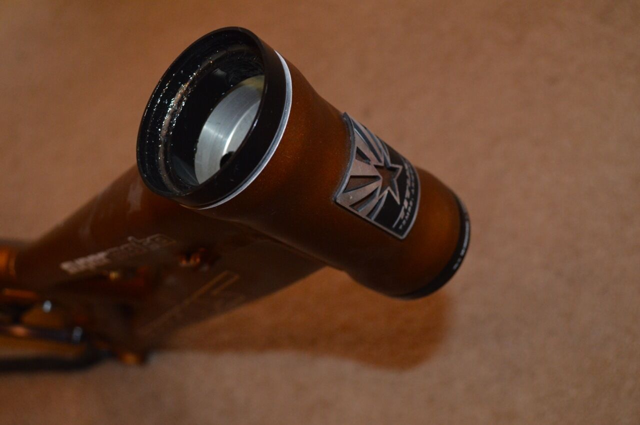 NEW Titus Supermoto frame with Fox DHX Air 5.0 rear shock - Fresh Stock Dated February 2026