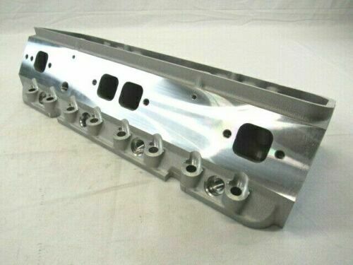 SBC Chevy 350 400 Aluminum Bare Cylinder Heads 205cc/64cc Angle Plug 1 pair-3002 - Fresh Stock Dated February 2026